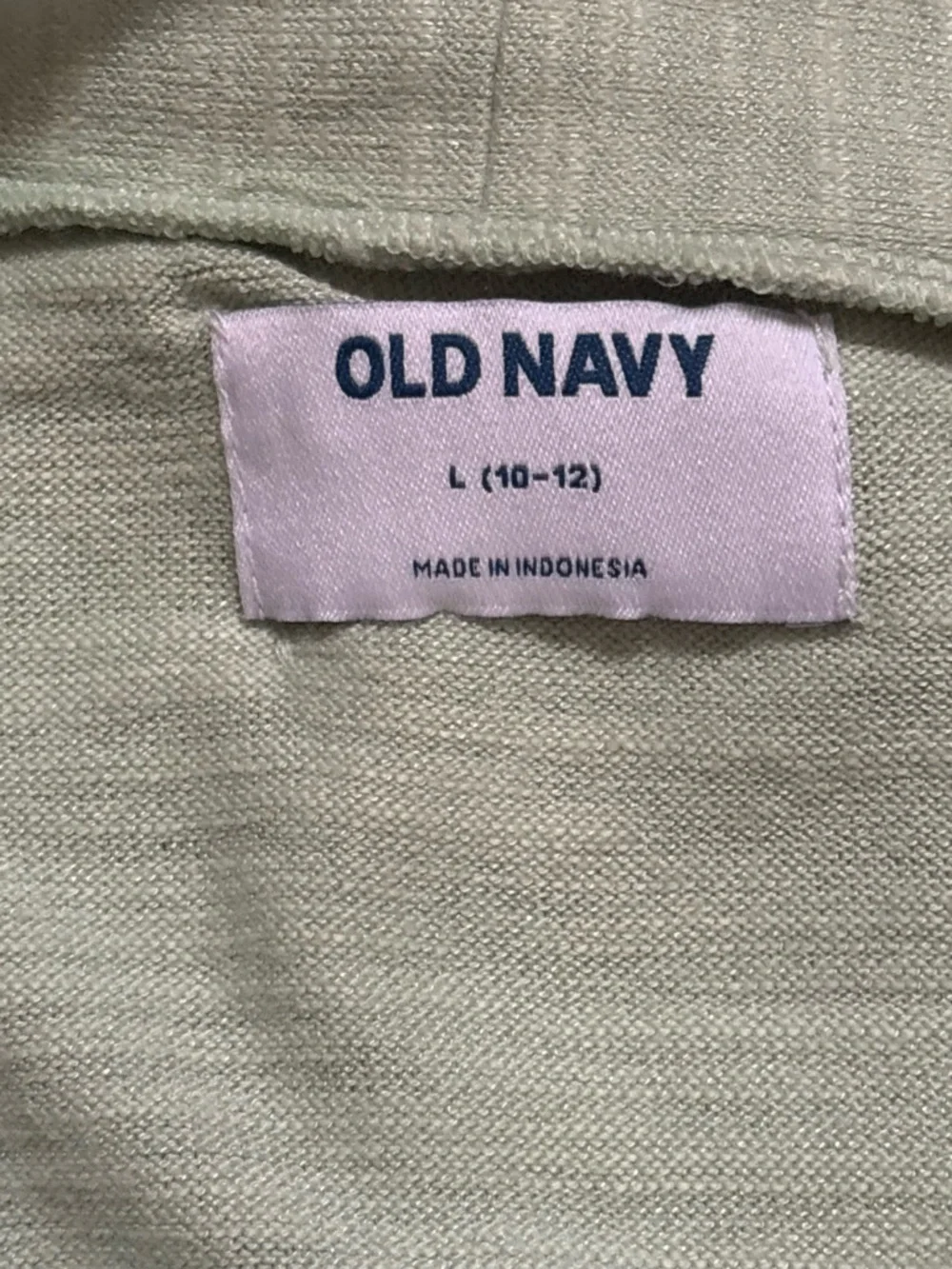 Old Navy Sage Green Lightweight Cropped Cardigan